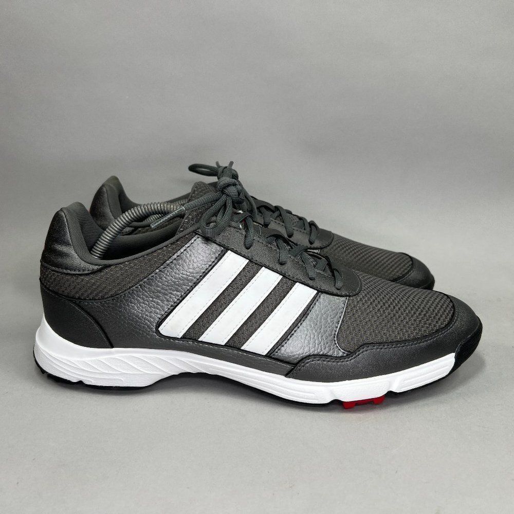 Adidas Tech Response 4.0 Golf Shoes Men's 12.5 Grey Athletic Performance Sneaker